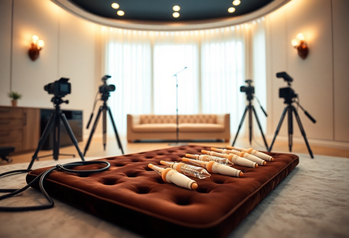 Analplugspiele vor der Cam